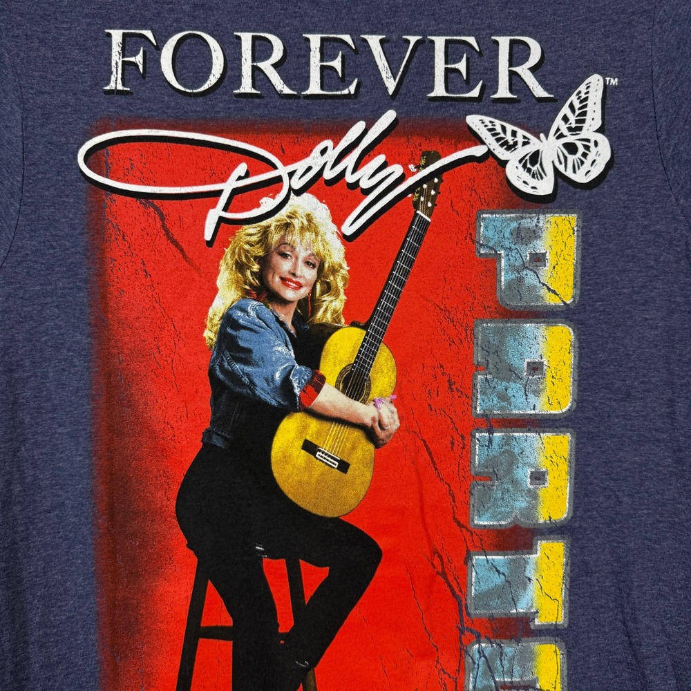 Dolly Parton FOREVER T-Shirt Mens Sz Small - Picture 2 of 7